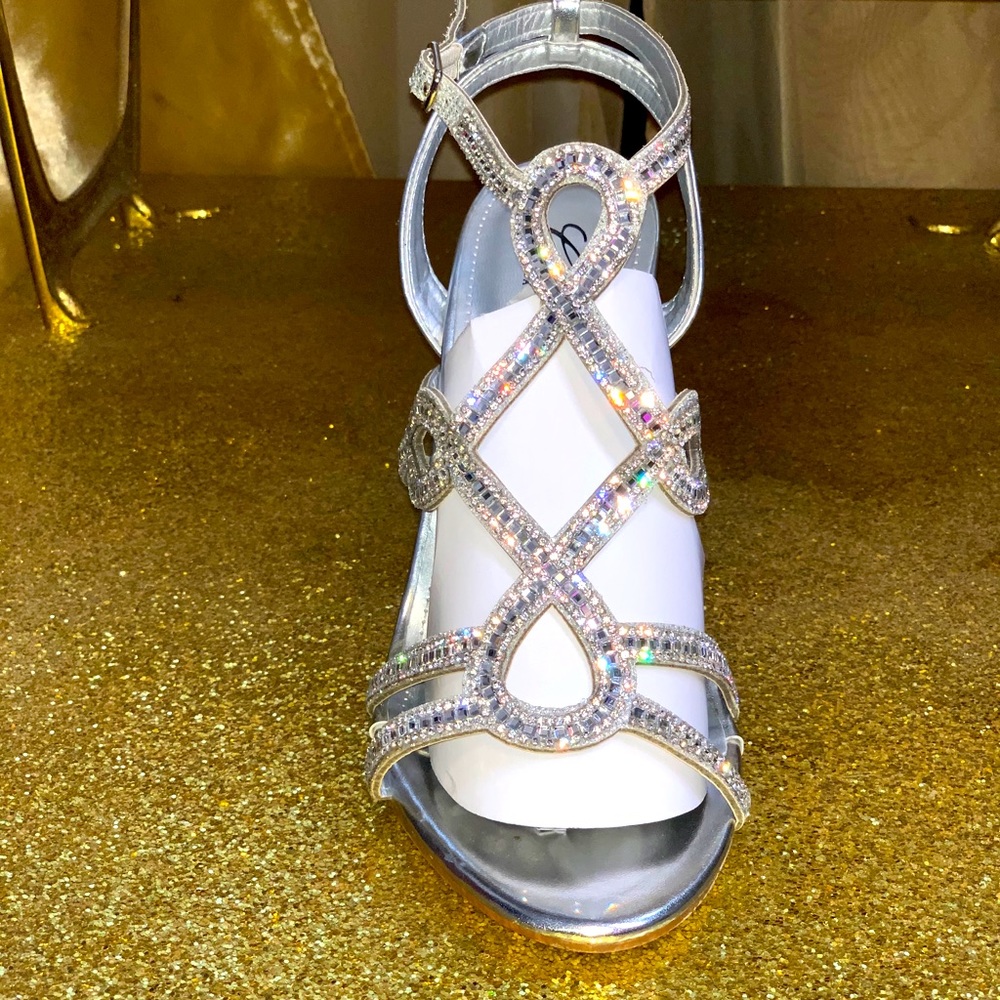 Camille La Vie Silver Heels